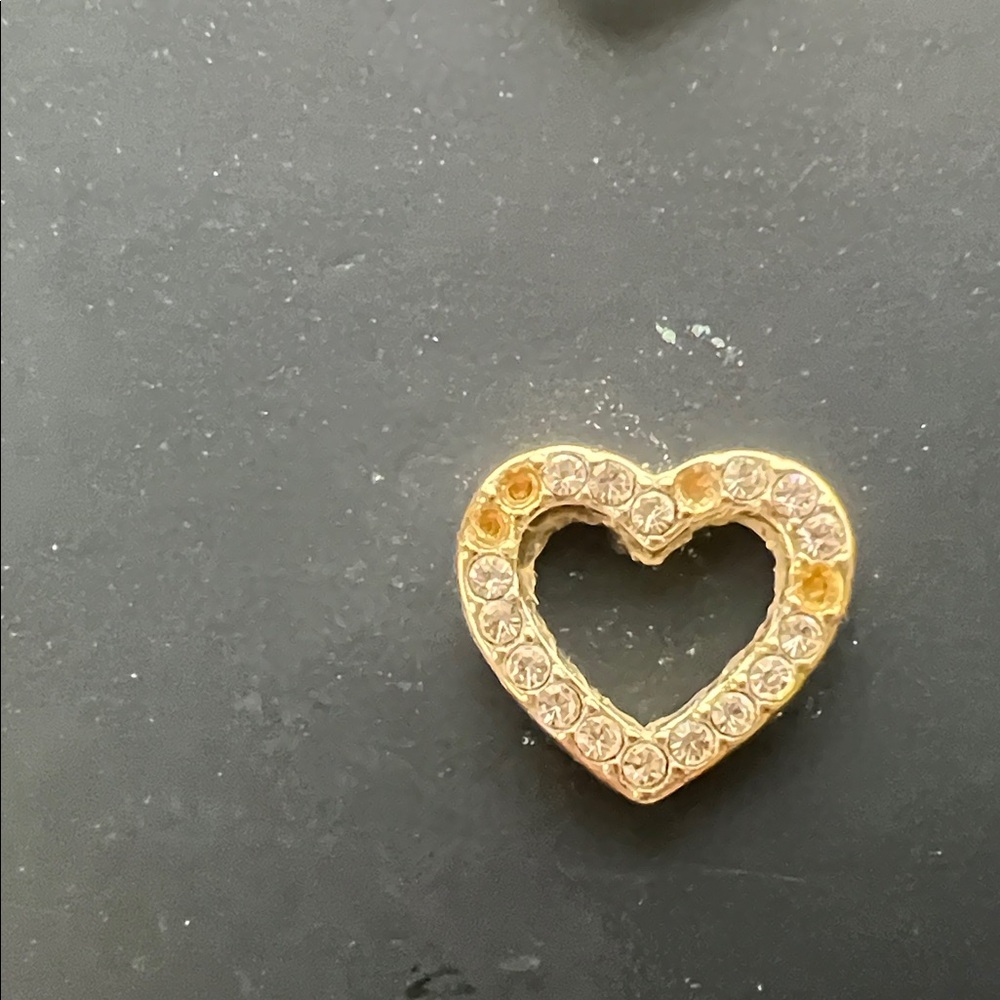 Two Pairs of Coach Chic Gold Heart Shaped Stud Earrings - Picture 5 of 8